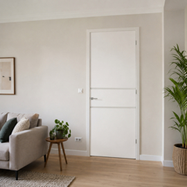 Skantrae SlimSeries Witte Binnendeur SSL 4410 Nevelglas