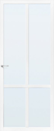 Skantrae SlimSeries witte Binnendeur SSL 4428 Nevel glas