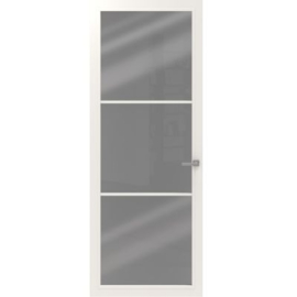 CanDo Cover Glass Binnendeur Chalk White COV3-EE01 | Rookglas