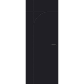 Svedex Nuance Binnendeur NC151 | Diep Zwart (RAL 9005)