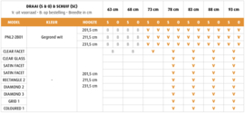 CanDo Panel Mansion Binnendeur Gegrond PNL2-2B01 | Grid one