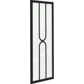 Skantrae SlimSeries One Zwart Binnendeur SSL 4520 Nevel glas