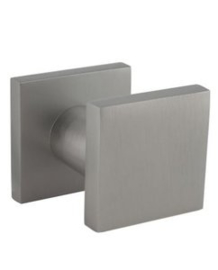 Intersteel Voordeurknop vierkant 60x60mm éénzijdige montage aluminium