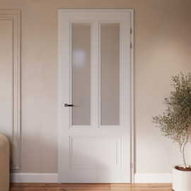 CanDo Panel Mansion Binnendeur Gegrond PNL2-2B01 | Satin Glass