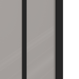 Skantrae SlimSeries One Zwart Binnendeur SSL 4517 Rook glas