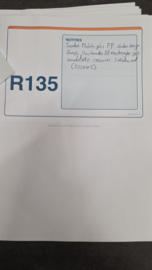 R135 Svedex Match Plus FF stalen kozijn - Match Plus FF stalen montagekozijn, stomp, deurhoog (DS) wanddikte 125mm linksdraaiend
