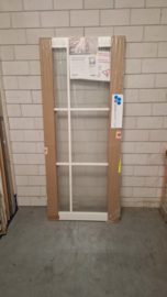R73 FM04 83x201,5 cm blank glas alpine wit pas arm rechts Svedex Form FM04