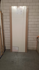 R76 91x239,5 cm Svedex binnendeur Front FR563 lijndeur alpine wit opdek links maatwerk