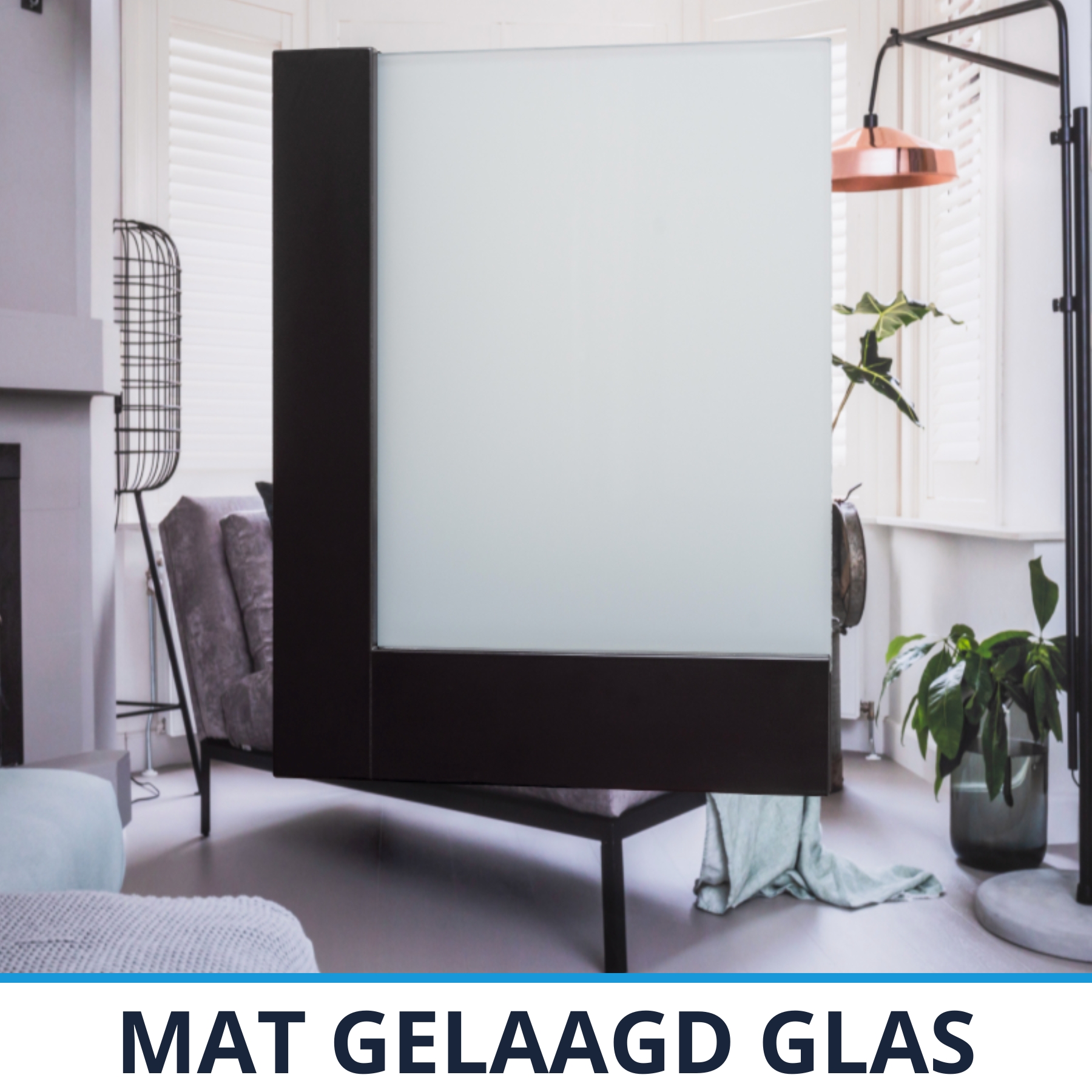 WK 6340 Weekamp Eiken glasdeur afgelakt