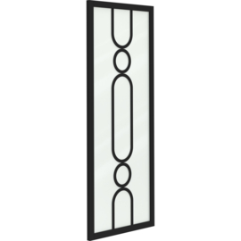 Skantrae SlimSeries One Zwart Binnendeur SSL 4523 Nevel glas