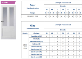 Skantrae Original SKS 240 Facet satinato glas