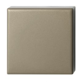 Blinde rozet 50x50x8 mm Champagne blend