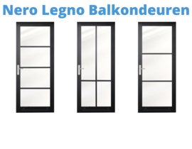 Austria Nero Legno Balkondeuren