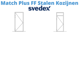 Svedex Match Plus FF stalen kozijn