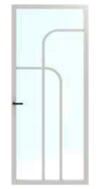 Skantrae SlimSeries One Wit Binnendeur SSL 4615 Blank glas