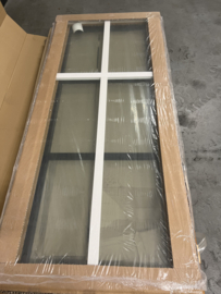 OP = OP 1x Slimserie 4428 opdek links 83x201,5 blank glas