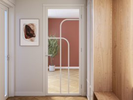 CanDo Elegant Flow Binnendeur ELG2-CC05 Light Oak | Blank Glas