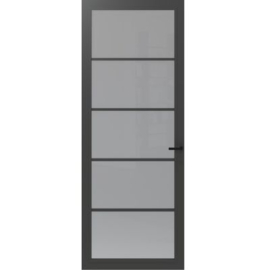 CanDo Cover Glass Binnendeur Iron Grey COV3-FE03 | Rookglas