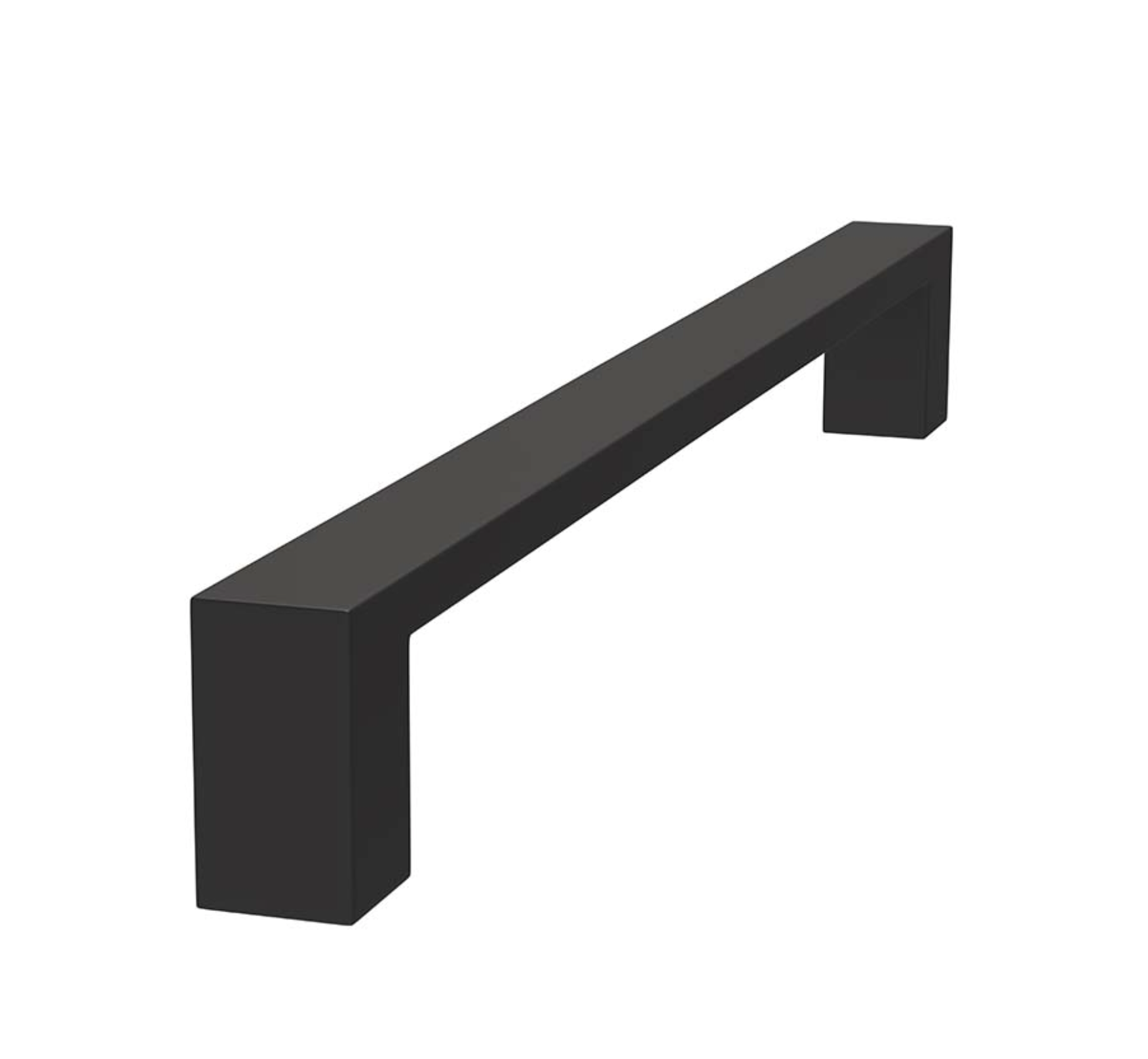 Skantrae Zwart deurgreep Quadrate 28x300