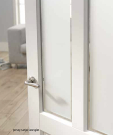 CanDo binnendeur Dimension Jersey met satijn facetglas