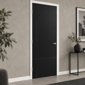 Svedex Nuance Binnendeur NC152 | Diep Zwart (RAL 9005)