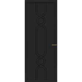 Skantrae SlimSeries Zwarte Binnendeur SSL 4723 paneeldeur