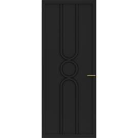 Skantrae SlimSeries Zwarte Binnendeur SSL 4721 paneeldeur