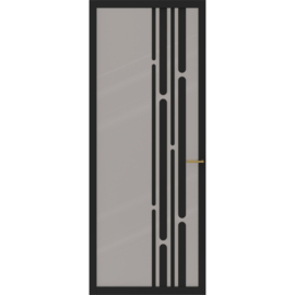Skantrae SlimSeries One Zwart Binnendeur SSL 4524 Rook glas