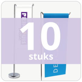 Tafelvlag - staand (10 stuks)