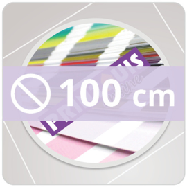 Vloersticker INDOOR rond - 100 cm