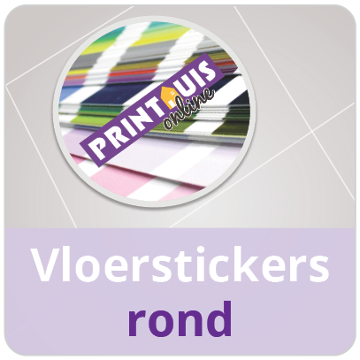 Vloersticker INDOOR rond