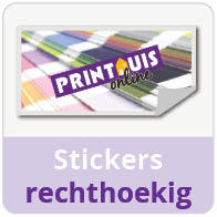 Stickers rechthoekig