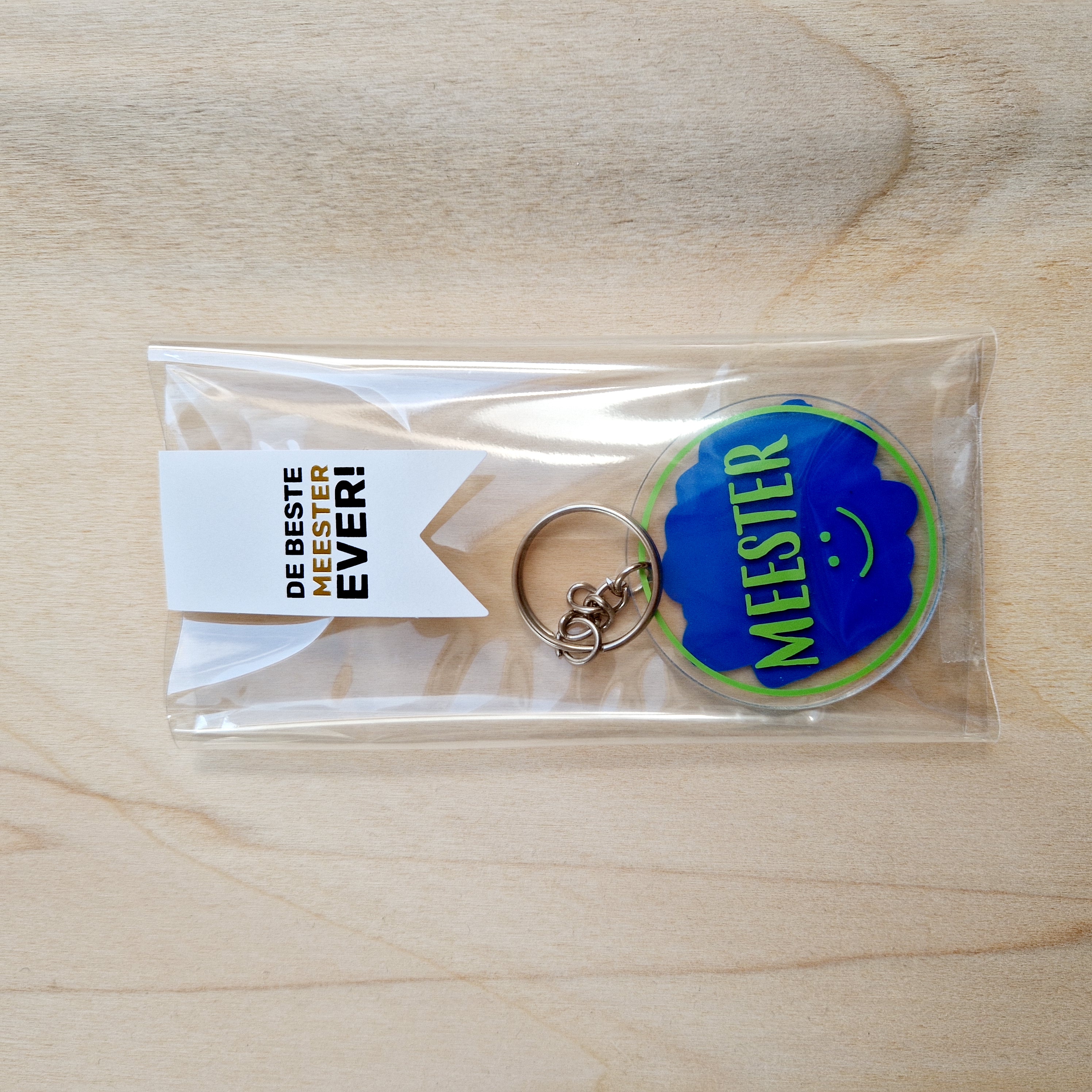 Sleutelhanger voor de Meester