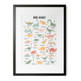 Poster 'Dino Alfabet'