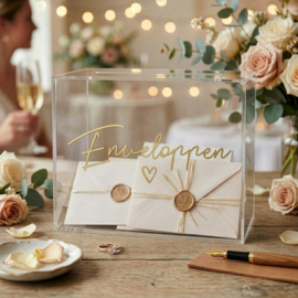 Tekststicker 'Enveloppen'