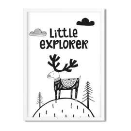 Postkaart / Interieurkaart 'Little Explorer'