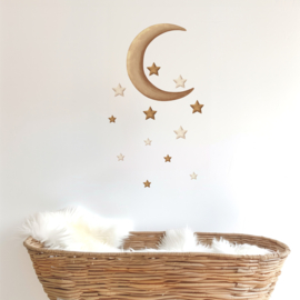 Muurstickers 'Sweet Dreams Baby' | Maan en Sterren