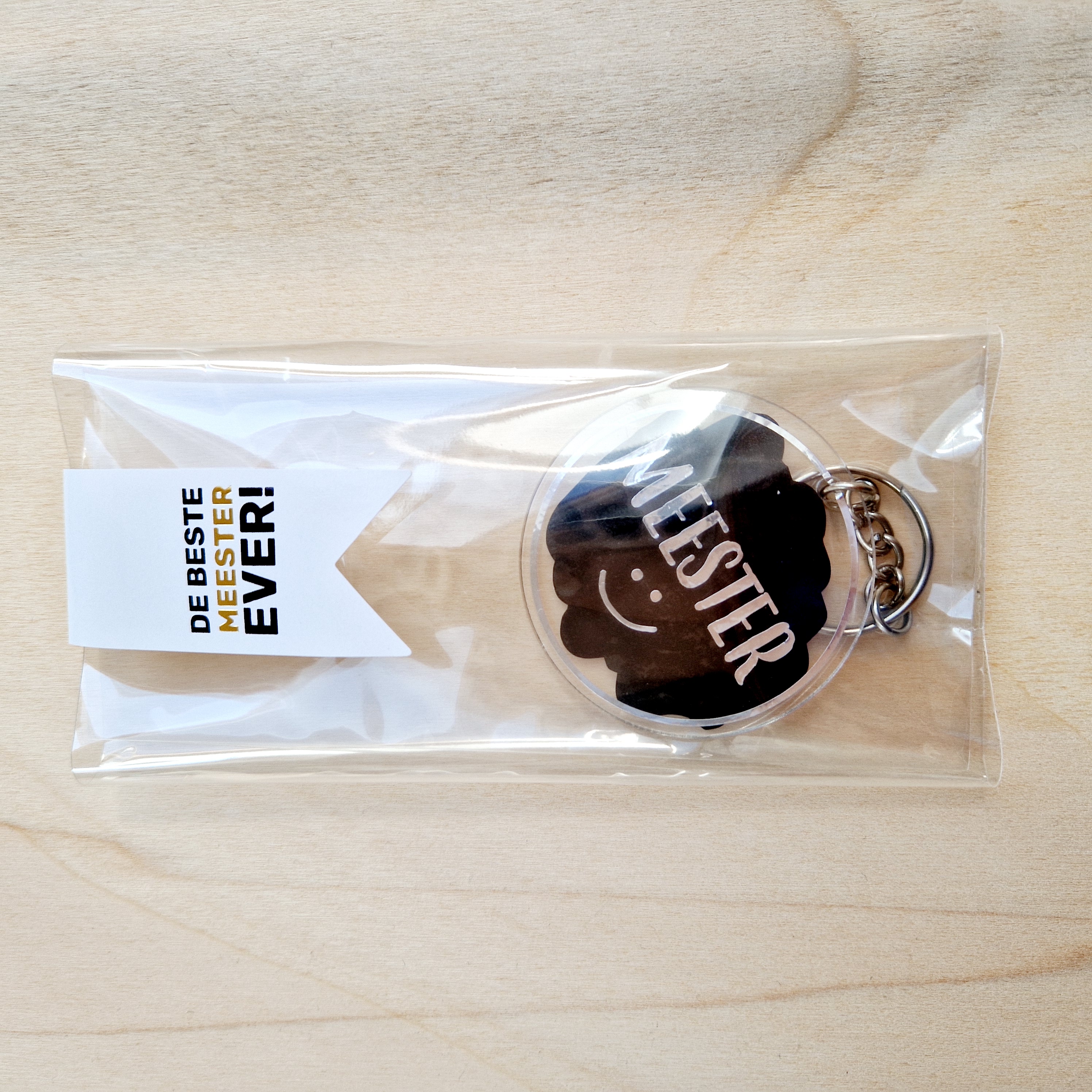 Sleutelhanger voor de Meester