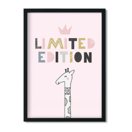 Poster 'Limited Edition'