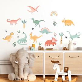 Muurstickers 'Dino's' | losse stickers