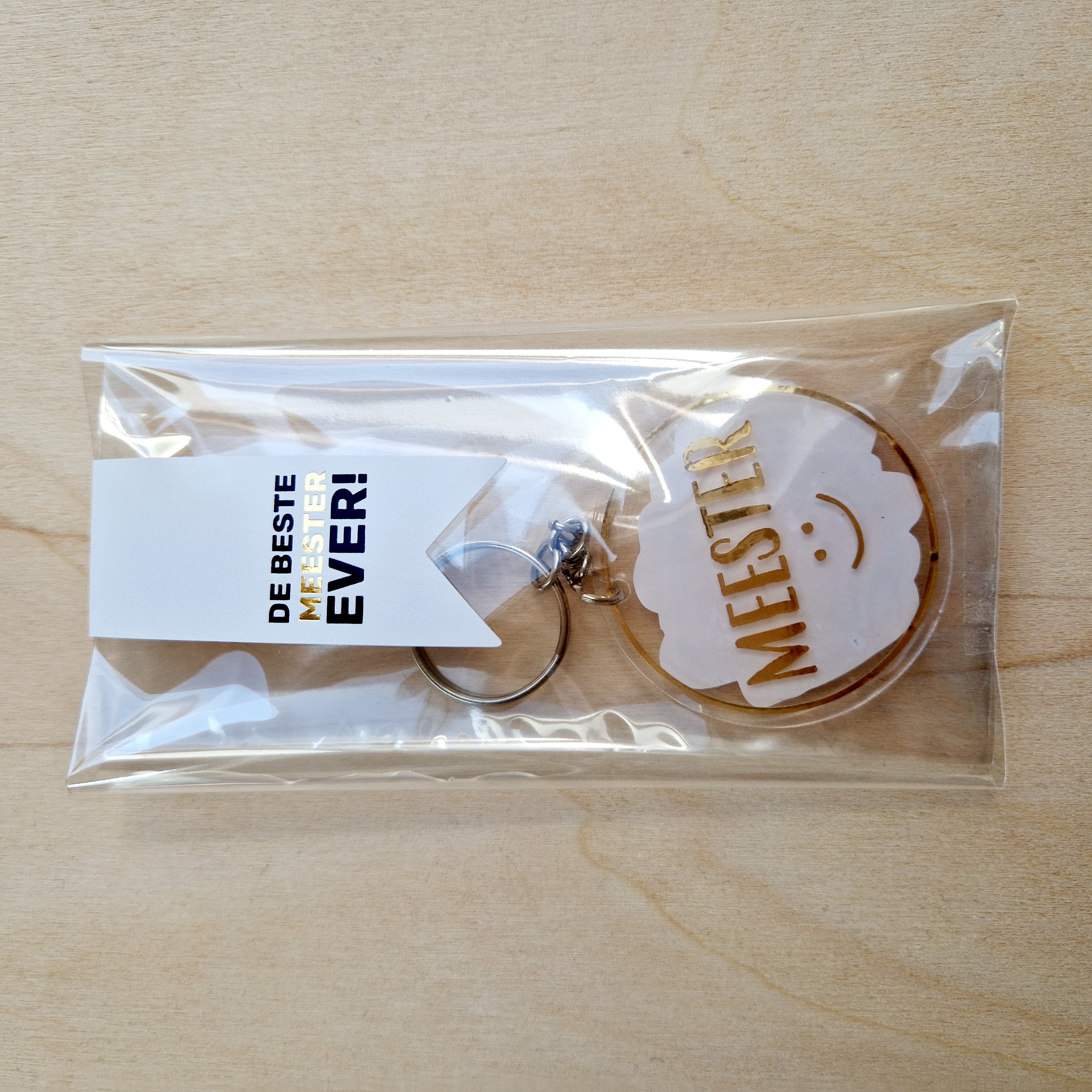 Sleutelhanger voor de Meester