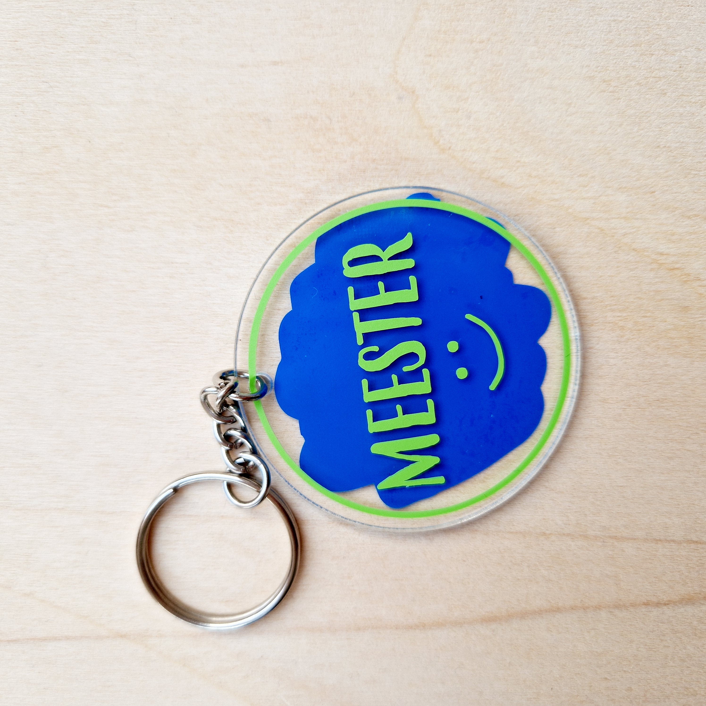 Sleutelhanger voor de Meester