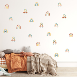 Muurstickers 'Kleine regenbogen'