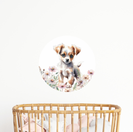 Muursticker 'Babydieren' - puppy