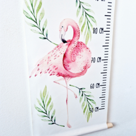 Textielposter Groeimeter 'Tropical'
