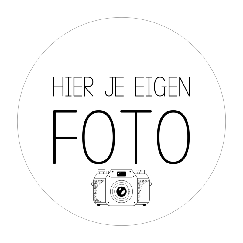 Cirkel 'Eigen Foto'