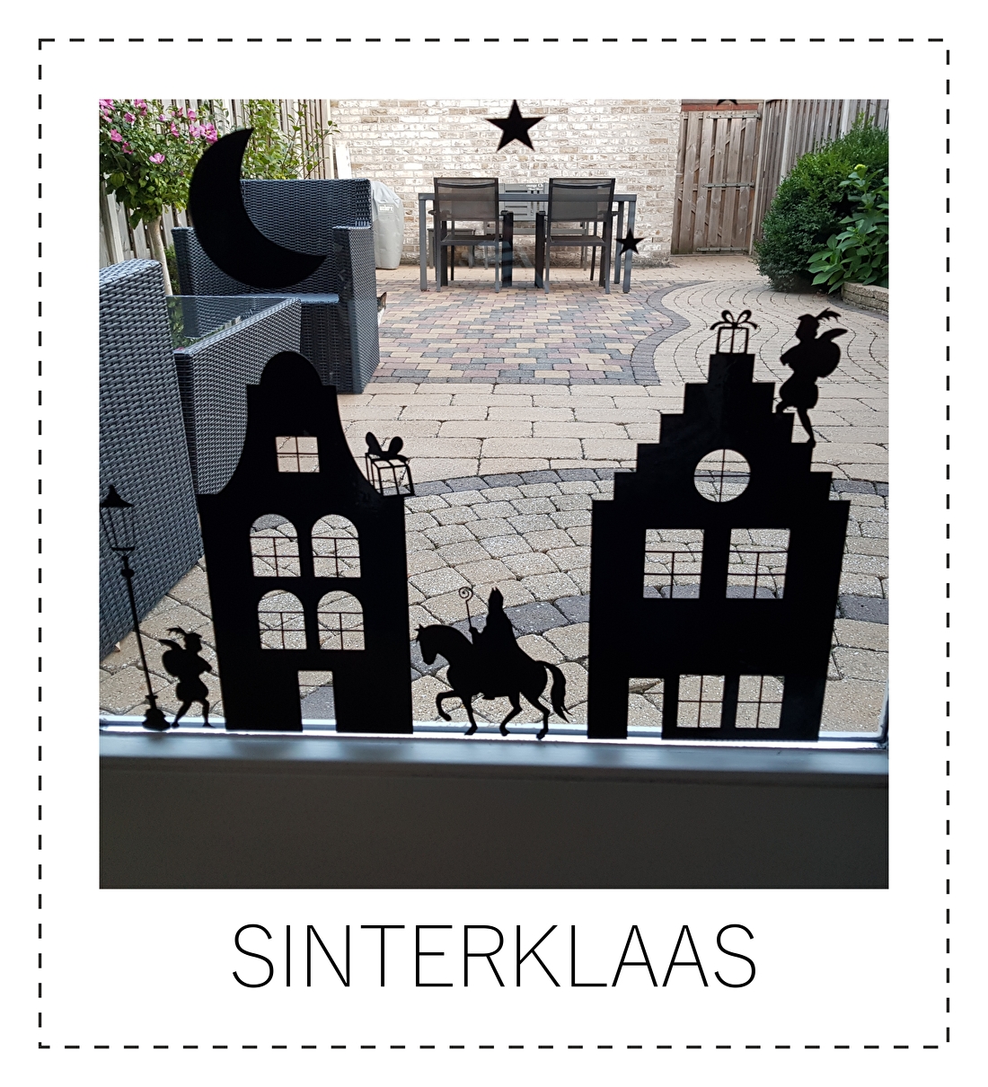 statische stickers sinterklaas