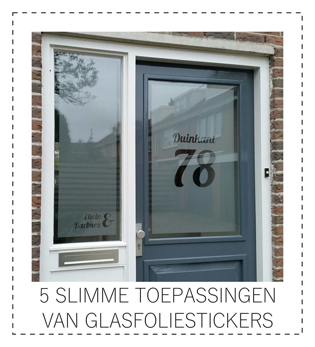 BLOG 5 SLIMME TOEPASSINGEN GLASFOLIE RAAMFOLIE