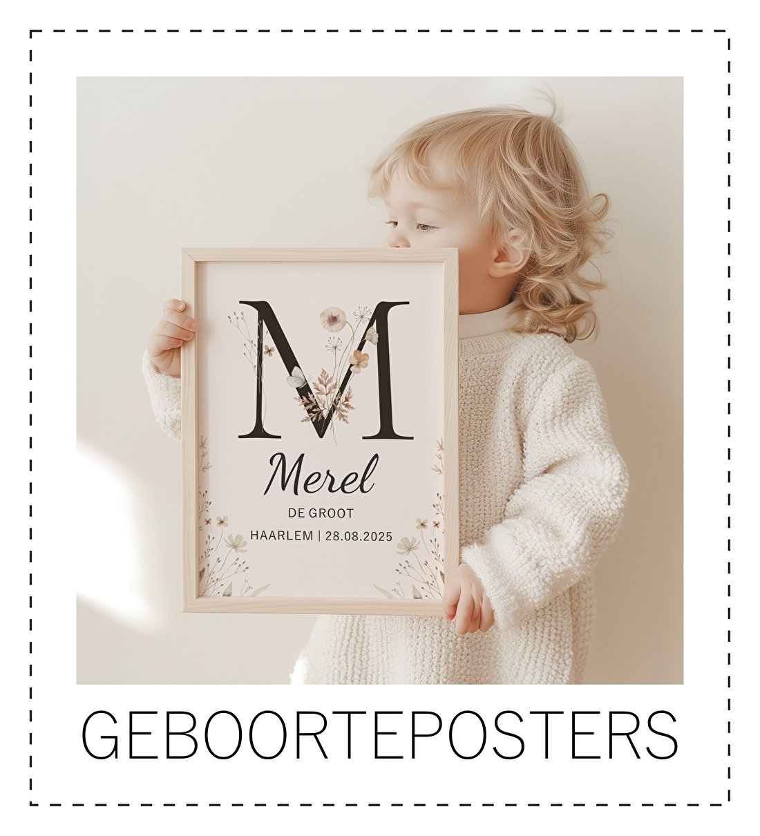geboorteposters trouwposters