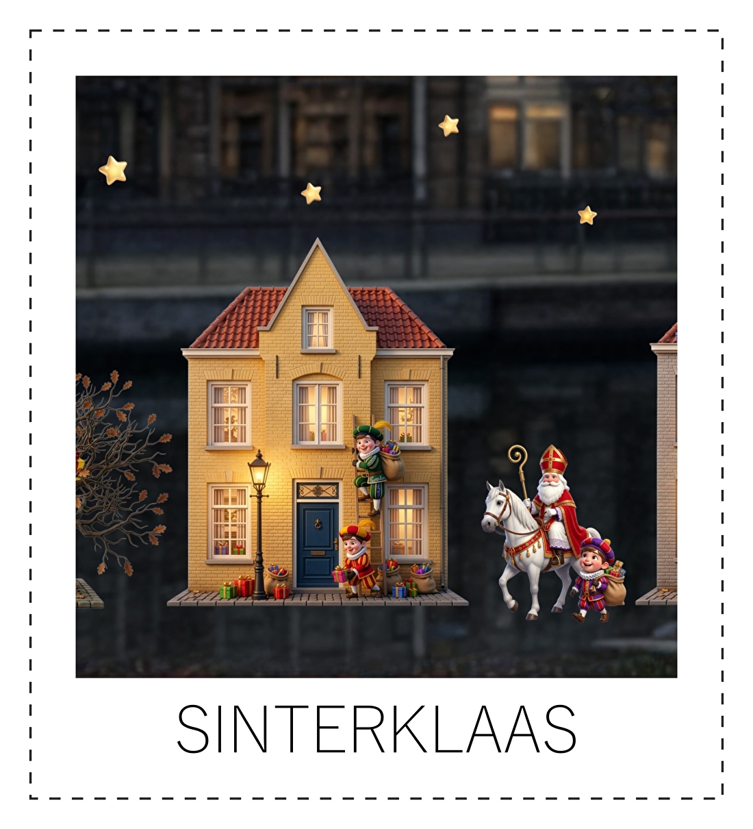 Sinterklaas raamstickers